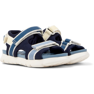 Sandalias - CAMPER Oruga Twins - Azul - Textil técnico