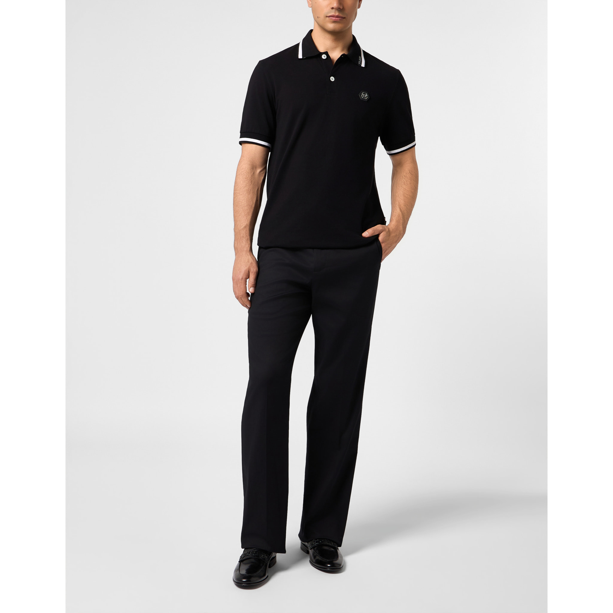 PHILIPP PLEIN Pantalones de pernera ancha BASIC