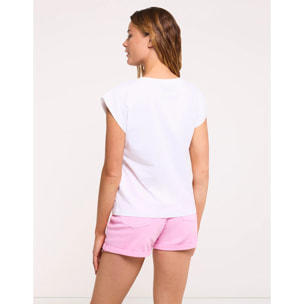 Camiseta Manga Corta Blanco - Blestar26