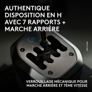 Levier de vitesses LOGITECH RS H-SHIFTER - BLACK Direct Drive