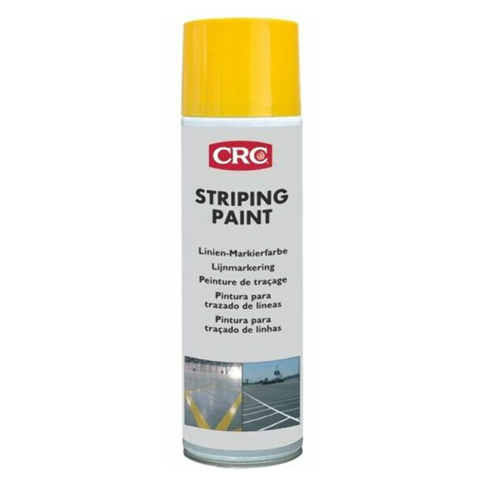 Aérosol permanent Striping Paint Jaune - 500mL - KF SICERON - 11671