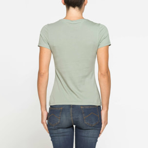 T-SHIRT BASICA IN JERSEY DI PURO COTONE