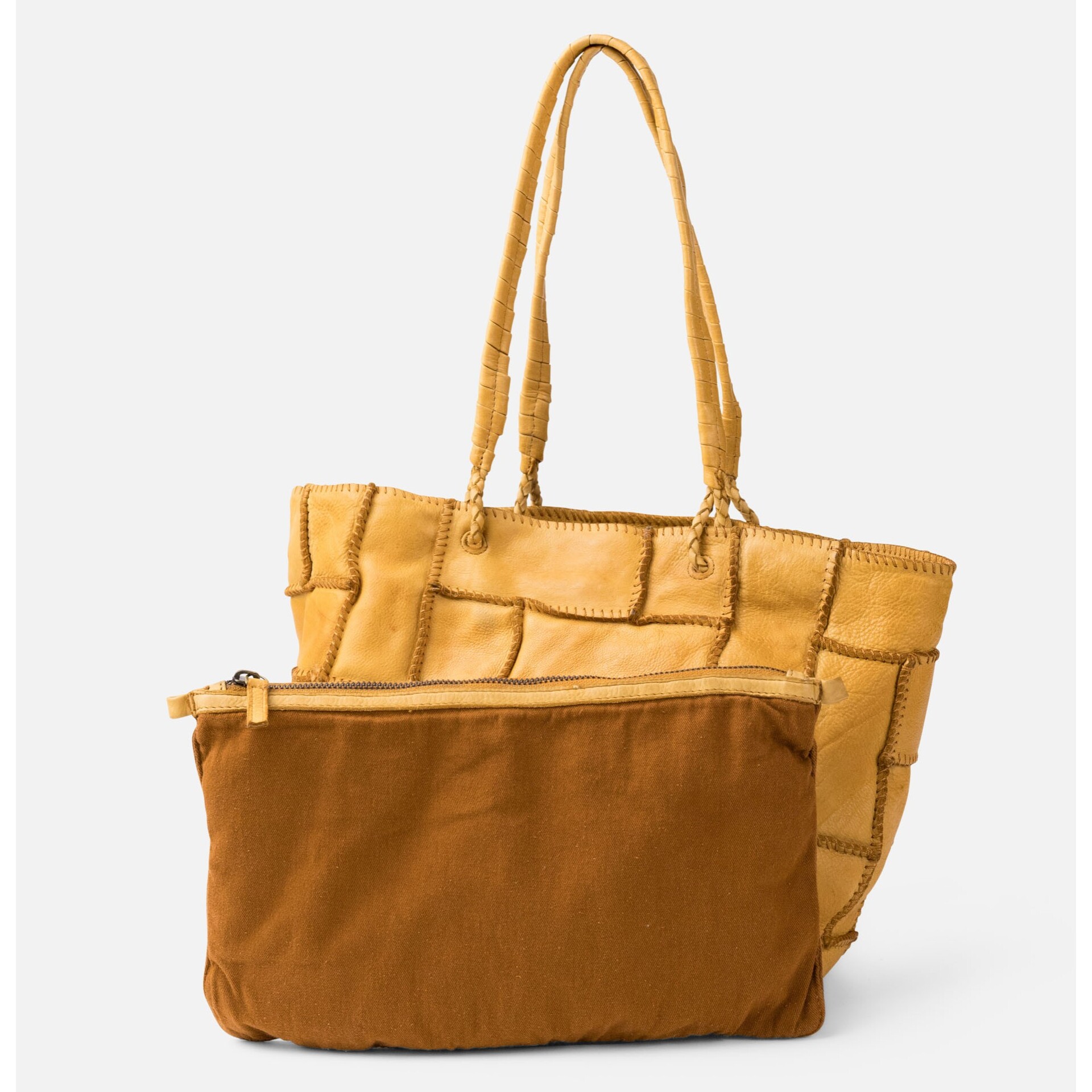 Bolso de hombro BIBA Oley de piel