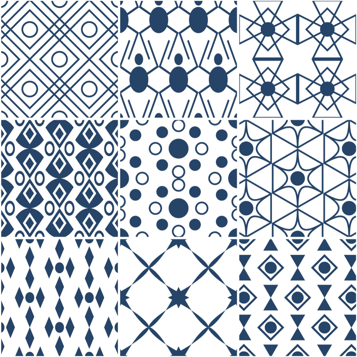 Stickers muraux - Sticker Mural Carrelage adhésif Cuisine Salle de Bain - 9 STICKERS CARREAUX DE CIMENT SCANDINAVE LATHAM