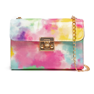 Foglio bolso bandolera mujer. Estampado multicolor.