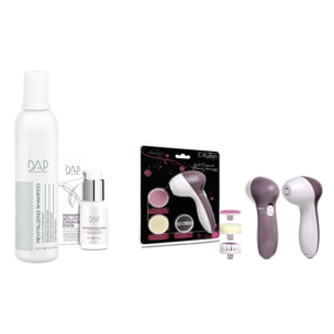 Routine Per Capelli Rivitalizzante Con Set Multi-Treatment Beauty Massager