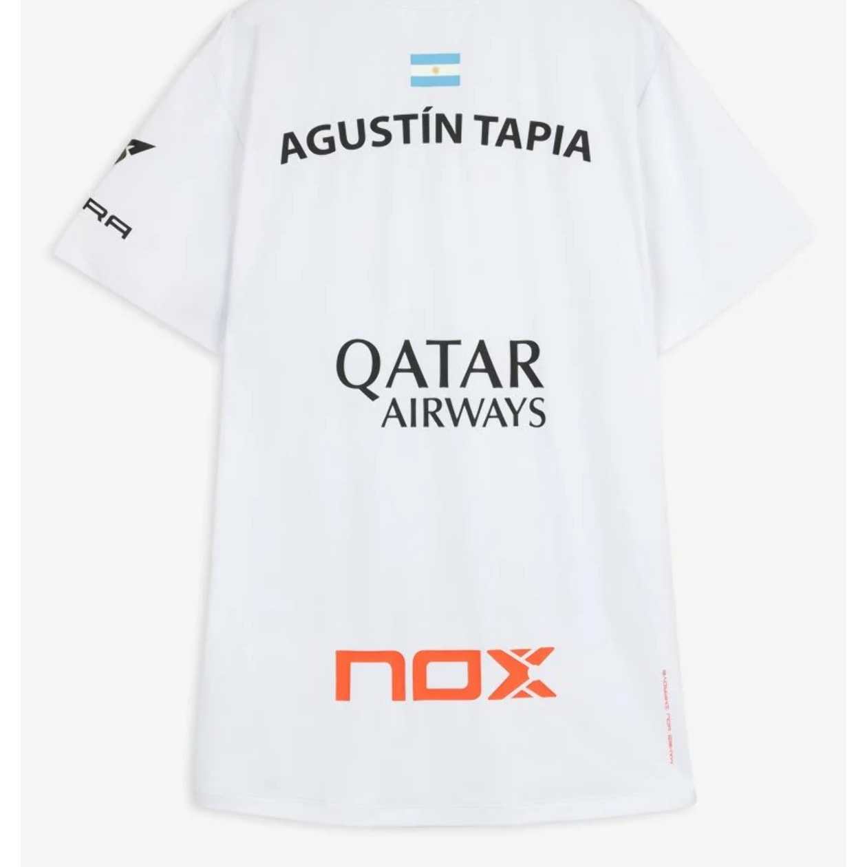 Camiseta Sponsors AT10 Blanco de Agustín Tapia