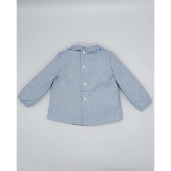 CAMISA OXFORD LORZAS AZUL