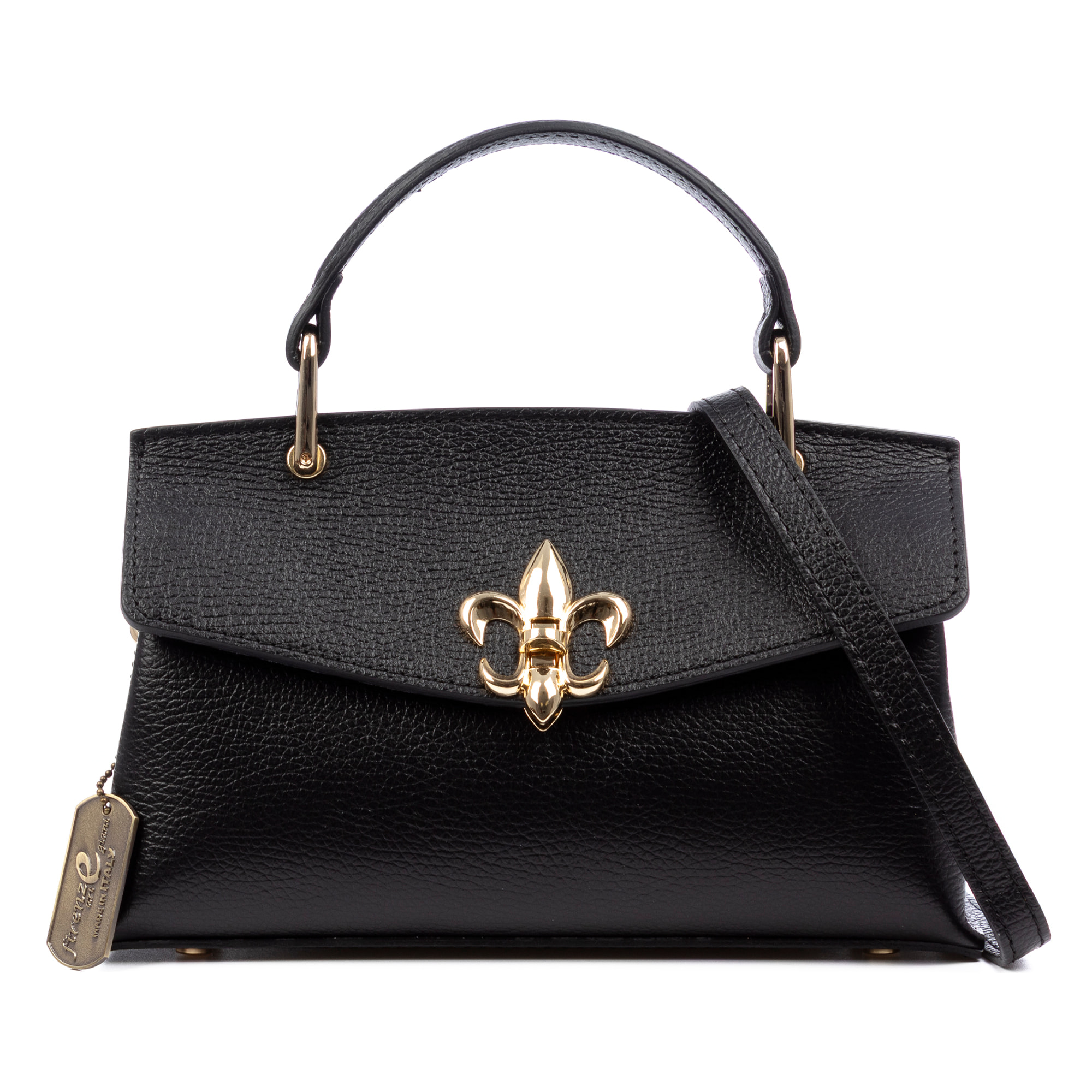 Balestrino borsa tote donna, in vera pelle Dollaro.