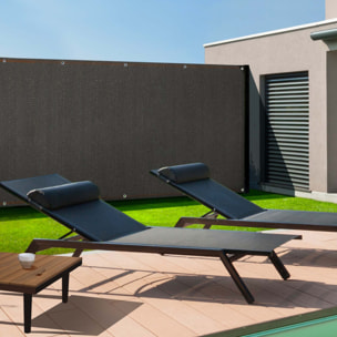 Brise vue occultant uni gris - Plusieurs modèles