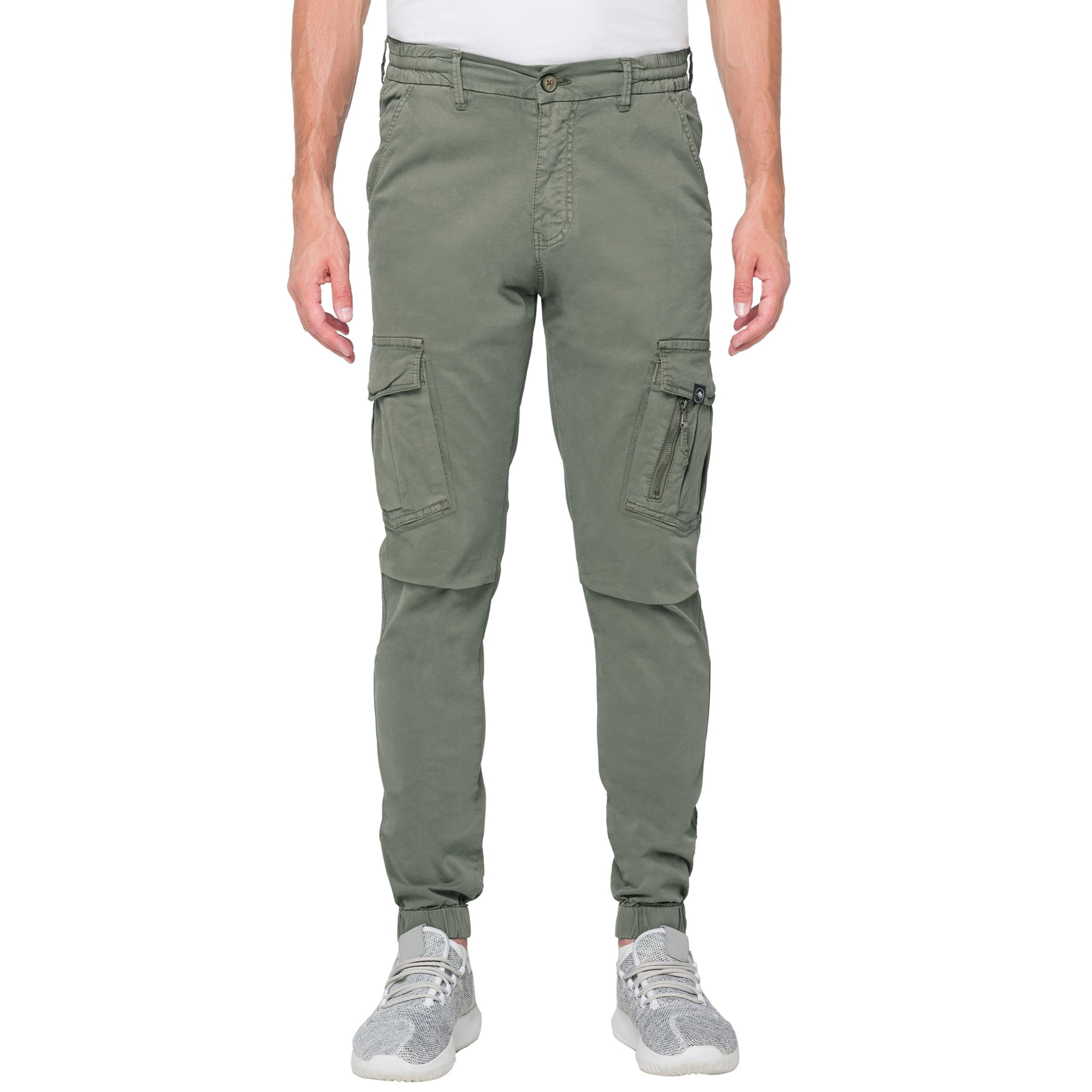 Pantalone cargo Hot Buttered Langkawi Verde militare