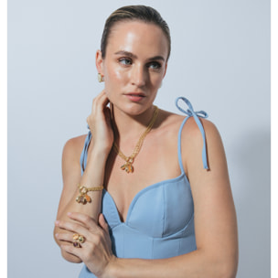 Collar Zalya acabado oro amarillo 18k