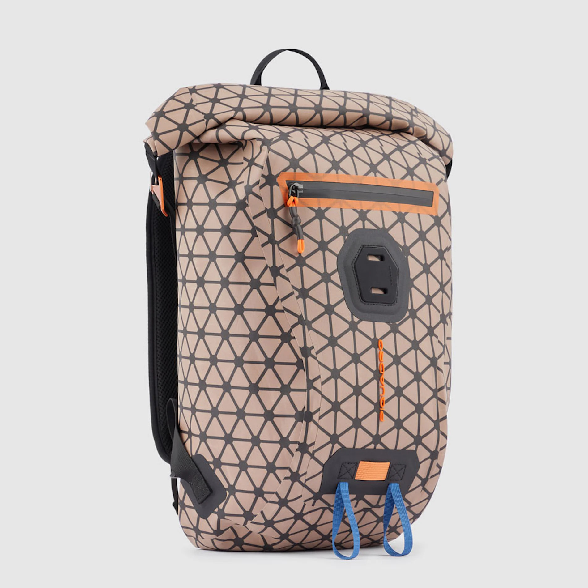Piquadro Zaino a tenuta stagna con chiusura roll top