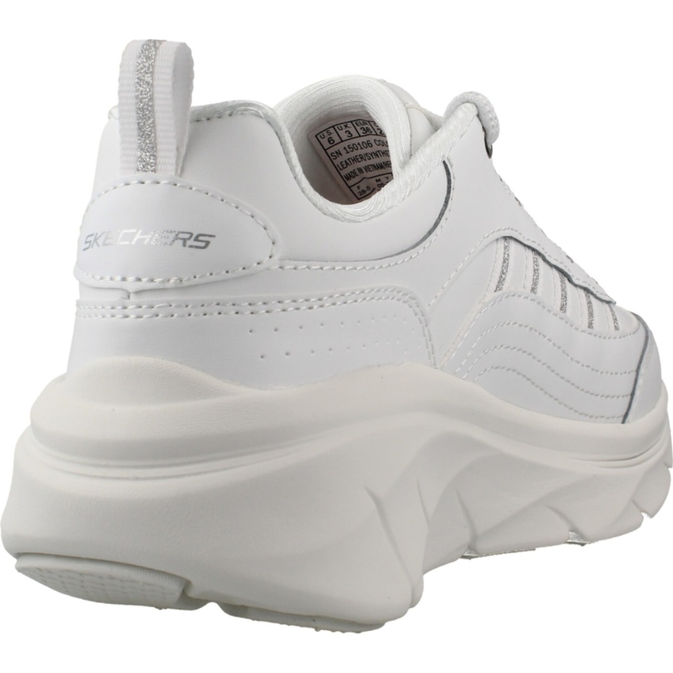 Sneakers De  Mujer D Lux Walker 2.0 Golden Blanco