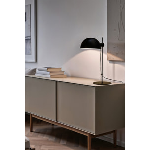 DOMINICA Lampe de table noire