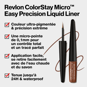 Revlon CS Micro Easy Precision Liquid Liner - Eyeliner Haute Précision