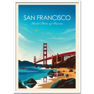 Affiche - San Francisco - Studio Inception