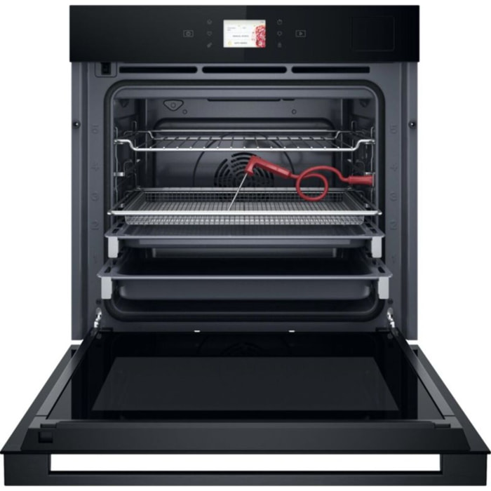 Four encastrable WHIRLPOOL WOI9A8FPT2SBAF - Pyrolyse - Hydrolyse - Chaleur tournante - Porte froide - Écran tactile