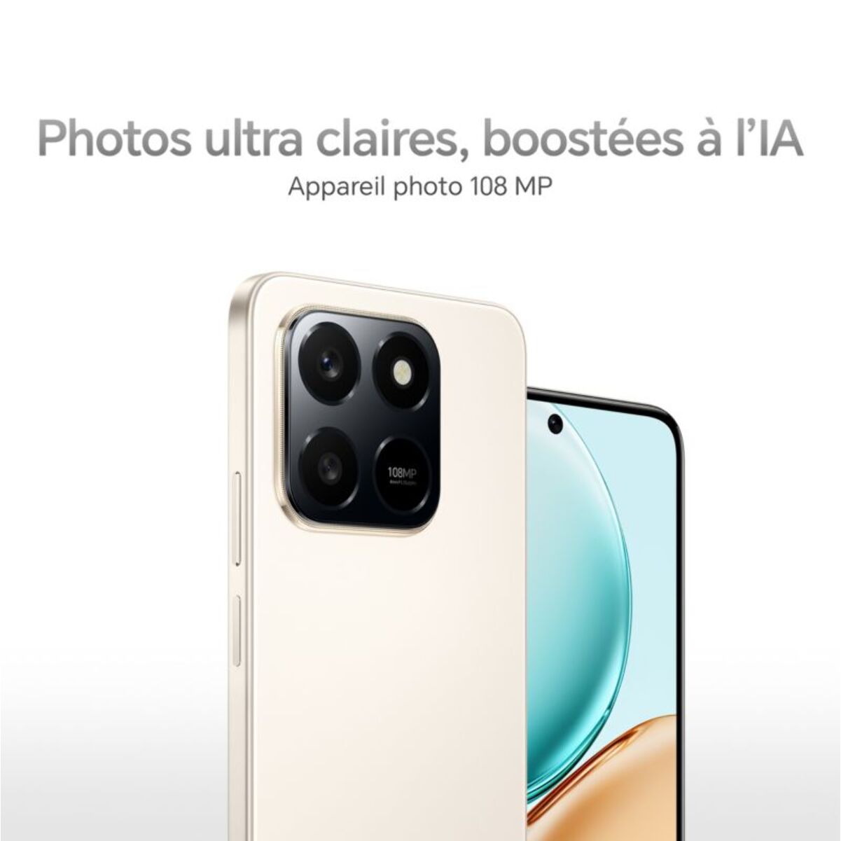 Smartphone HONOR Pack HONOR 400 Smart Noir 128Go 4G + EarBuds X7e Active