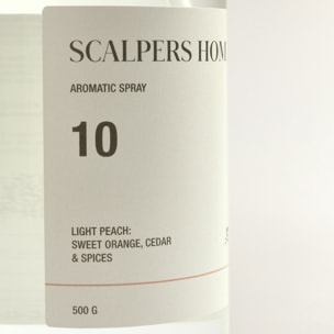 Difusor spray de 500ml aroma light peach scalpers
