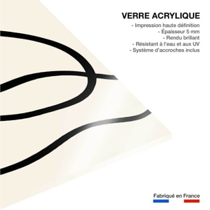 Tableau line art bold III Tableau plexiglas