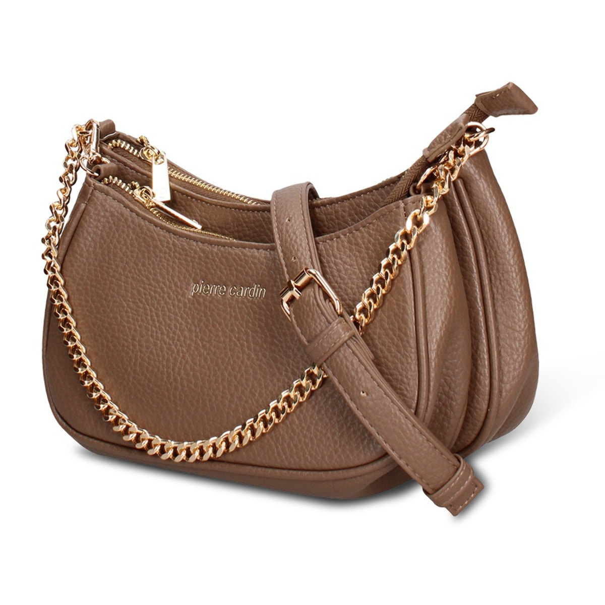 Borsa a tracolla da donna - Modello Novara Pro - Pelle vegana PU - 26.0 x 15.0 x 5.5 cm