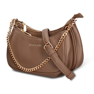 Borsa a tracolla da donna - Modello Novara Pro - Pelle vegana PU - 26.0 x 15.0 x 5.5 cm