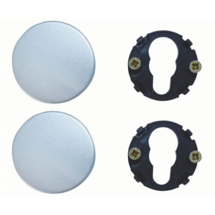 Paire rosette 6600 argent BEZAULT - Aveugle - 0126027