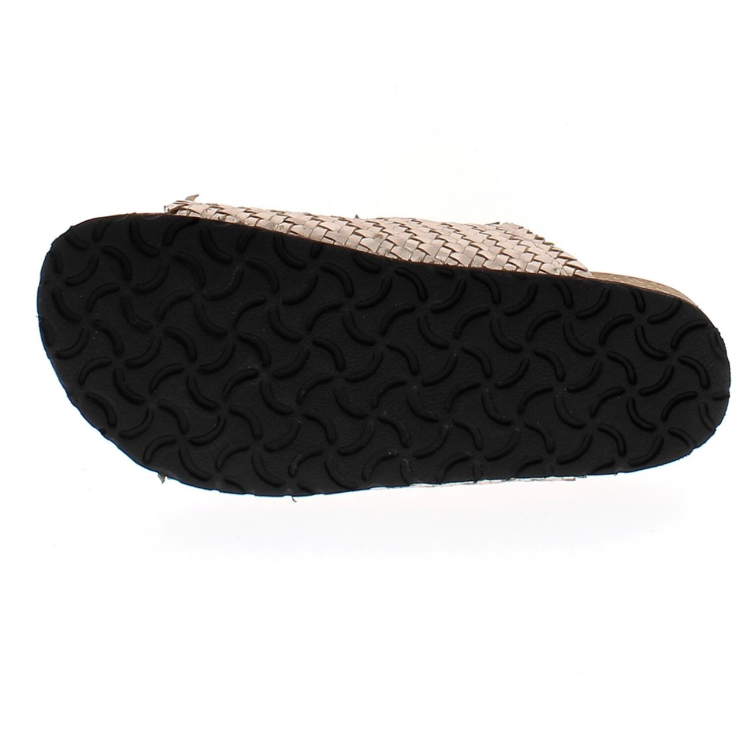Armata di Mare Scarpe Donna Ciabatte in Pelle con Doppia Fibbia AMD 1V3760 Rose Gold