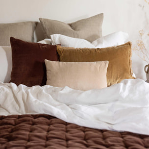 Coussin uni Elise