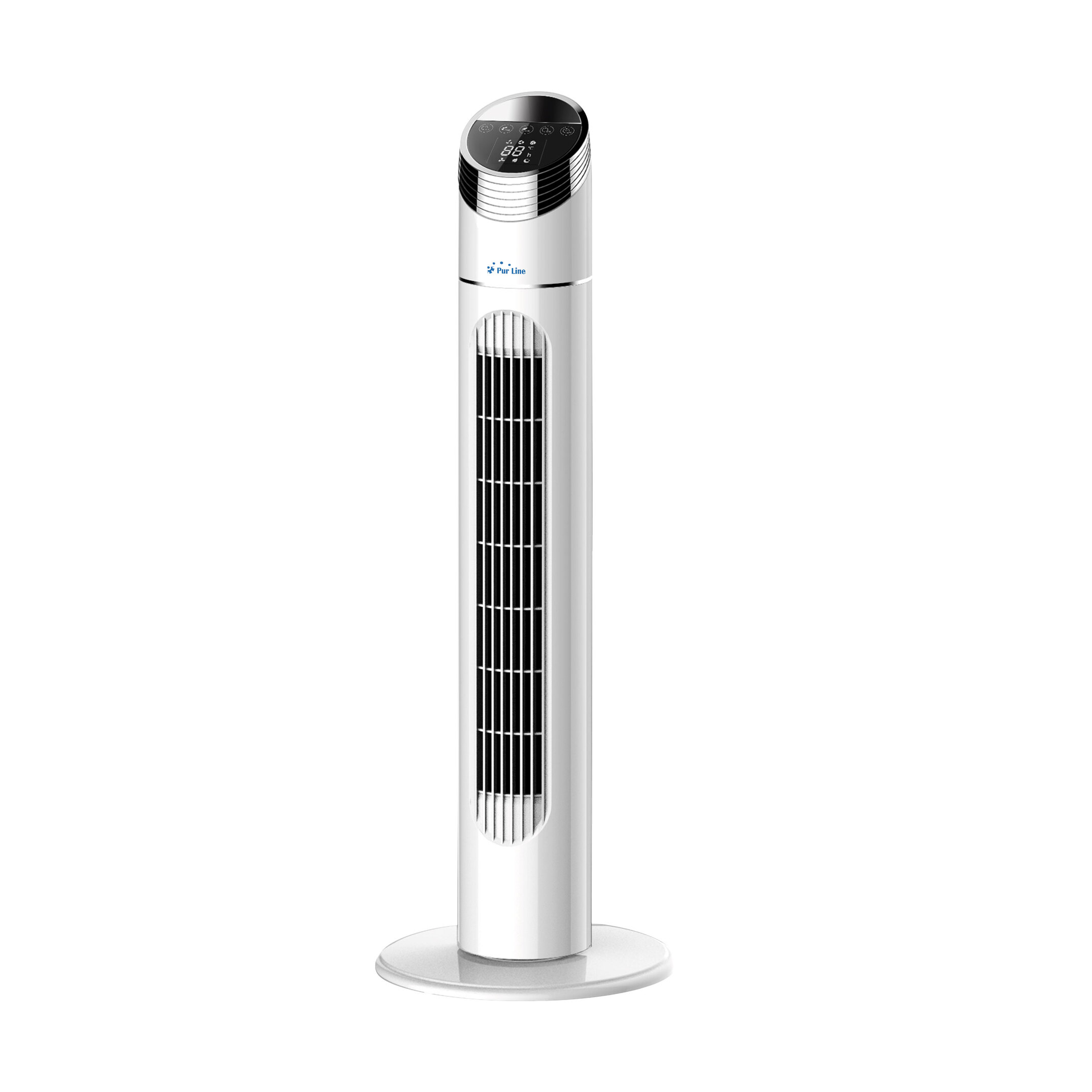 Ventilador de torre 40W con 3 velocidades y oscilación automática VENTY TO 40 PURLINE