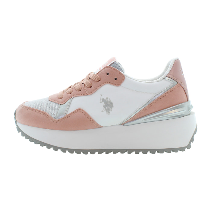 U.S. Polo Assn. - Sneakers BAYLE003W/5TU1 in sintetico per donna