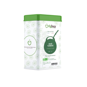Maté bio torréfié - Boîte Métal 100g