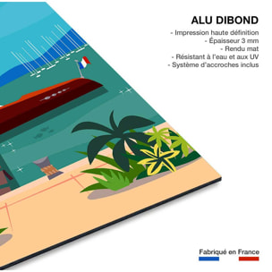 Tableau  monaco dream Tableau alu Dibond