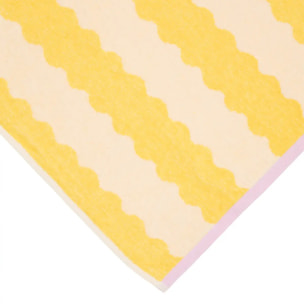 Serviette avec sac de rangement Poolside 70x150cm jaune
