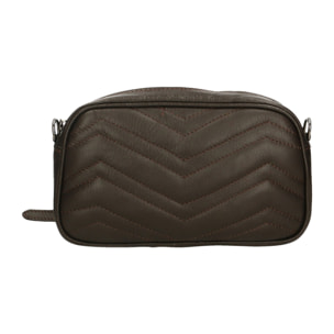 Borsa a tracolla da donna - Modello Cyane - Vera pelle - 24.0 x 13.0 x 7.0 cm