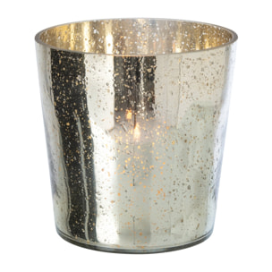 J-Line chandelier - verre - argenté/doré - medium