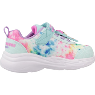 Zapatillas Niña Skech Squad Azul