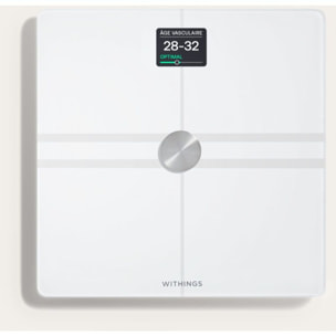 Pèse personne connecté WITHINGS Body Comp Blanc