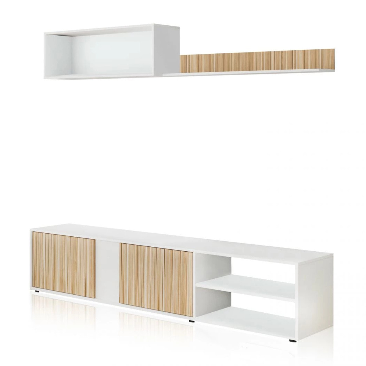 Salón Alix Blanco Artik (Blanco Mate) - Natur