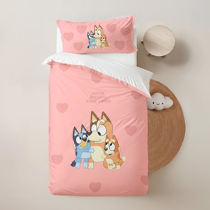 Funda nordica BLUEY + funda almohada 45x110