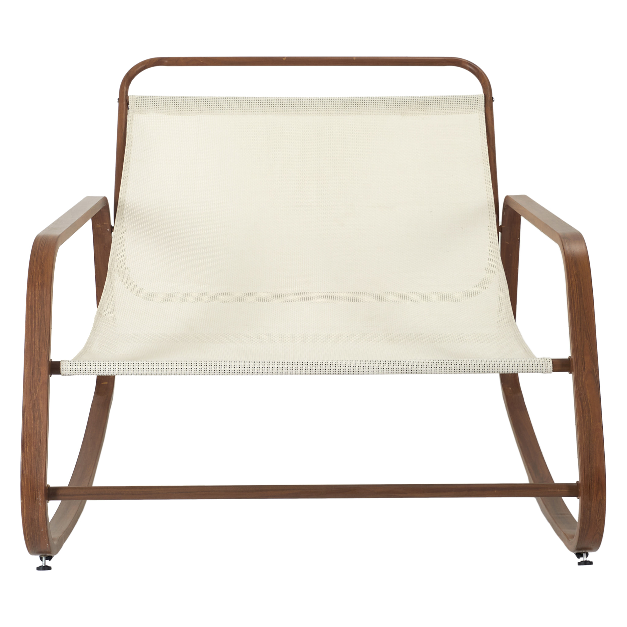 Fauteuil A Bascule Miami Imitation Bois