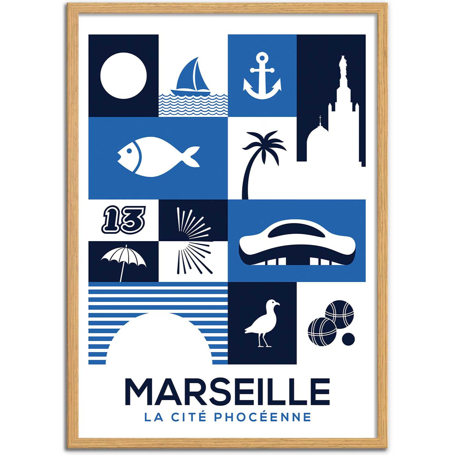 Affiche - Marseille - Posuta