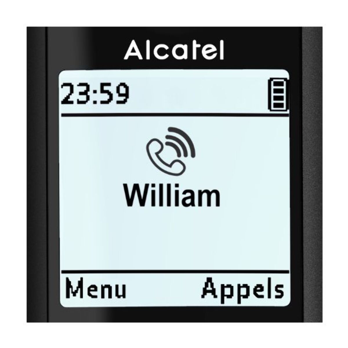 Téléphone sans fil ALCATEL F890 Voice Trio Noir