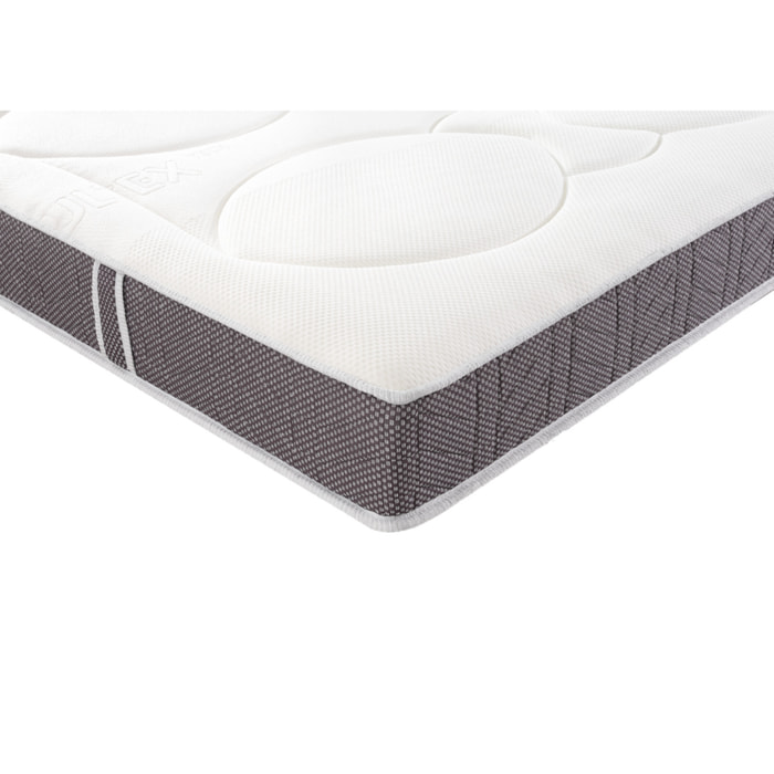 Matelas MEGA 1 place |H 21 cm|confort ferme