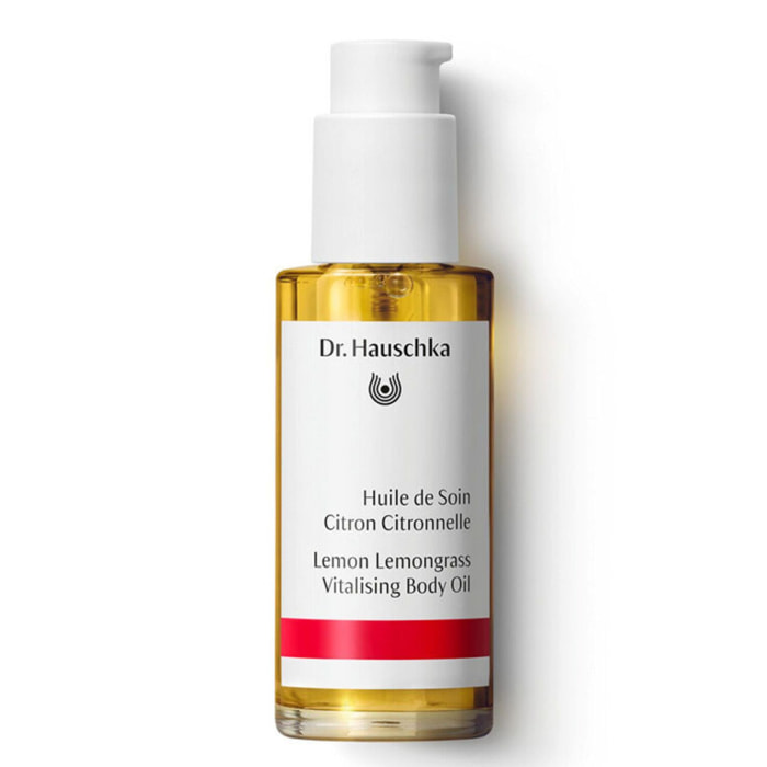 Huile de Soin Citron Citronnelle  - Soin Hydratant Corps 75 ml