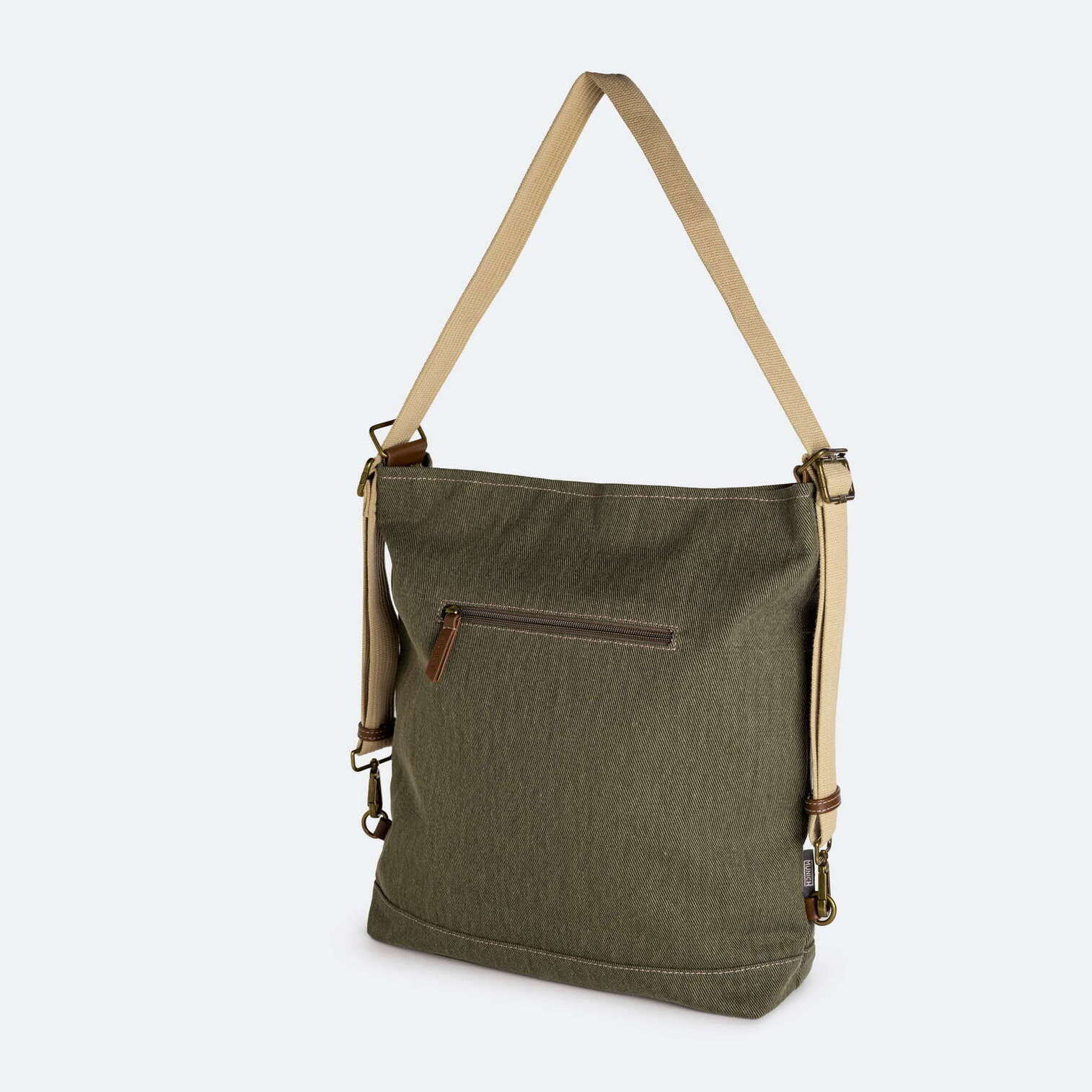 SAIL BACKPACK HOBO MILITAR GREEN