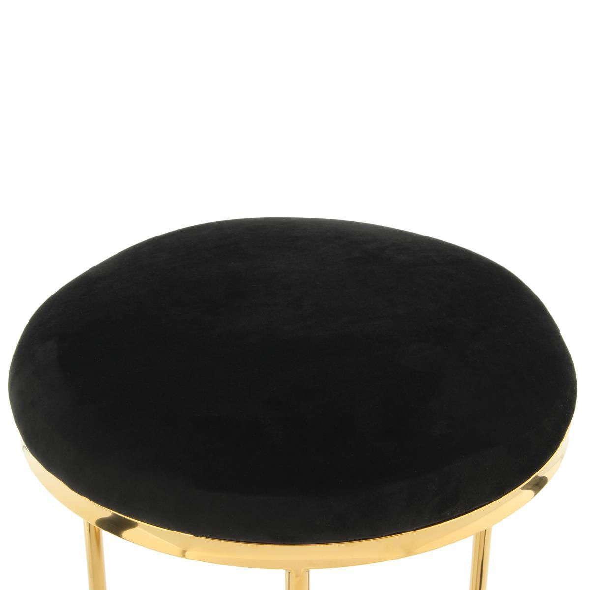 Tabouret fait main en coton KETI