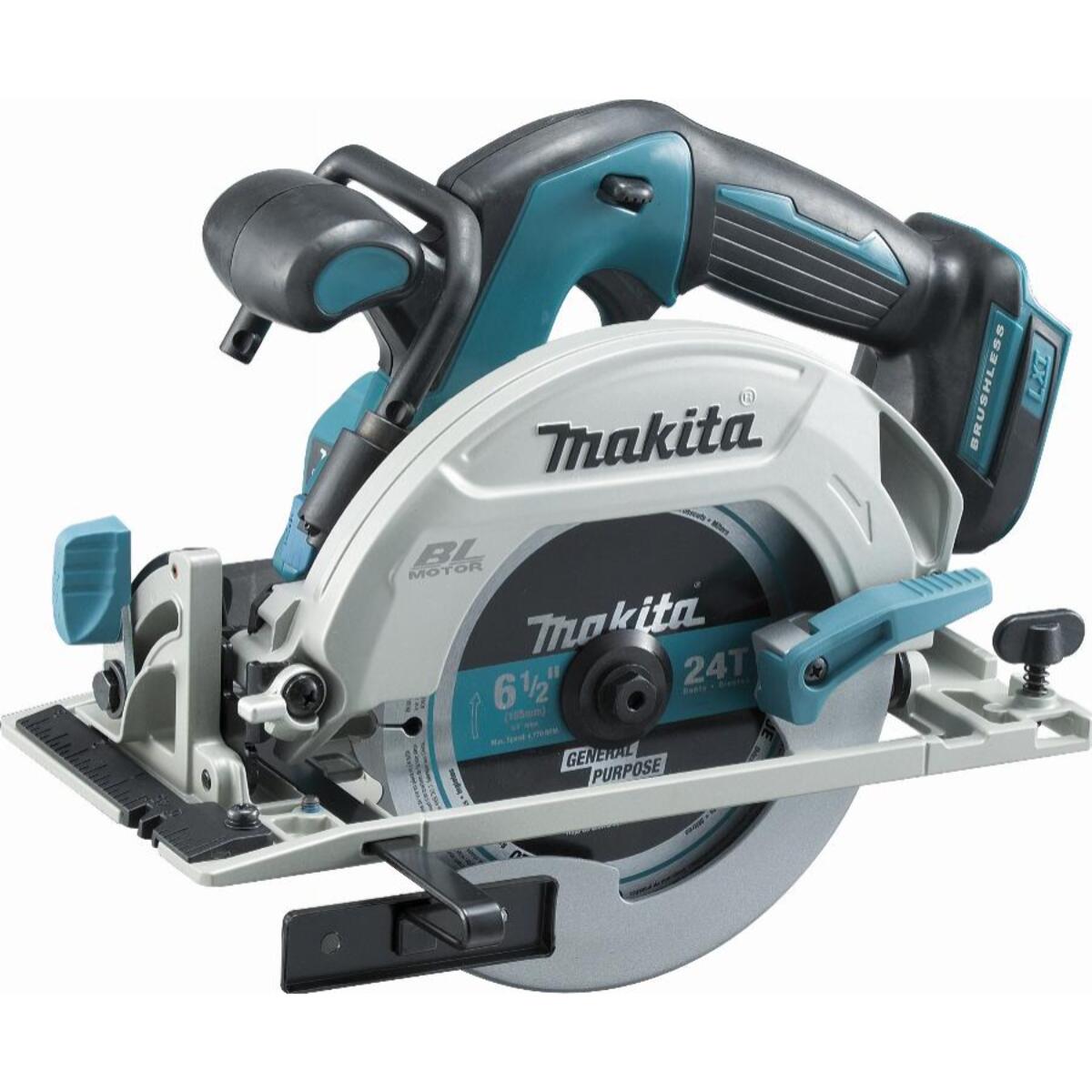 Sierra circular 18 V Li-Ion Ø 165 mm MAKITA - Sin batería ni cargador - DHS680Z