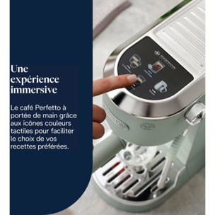 Machine à expresso DELONGHI EC890.GR Dedica Duo Verte